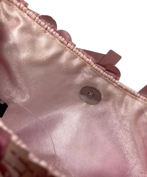 STAUD（スタウド）staud (スタウド) CRESCENTハンドバッグ ピンクの古着・服飾アイテム