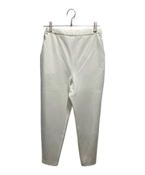 Curensology（カレンソロジー）Curensology (カレンソロジー) ウールライクイージーパンツ アイボリー サイズ:Freeの古着・服飾アイテム