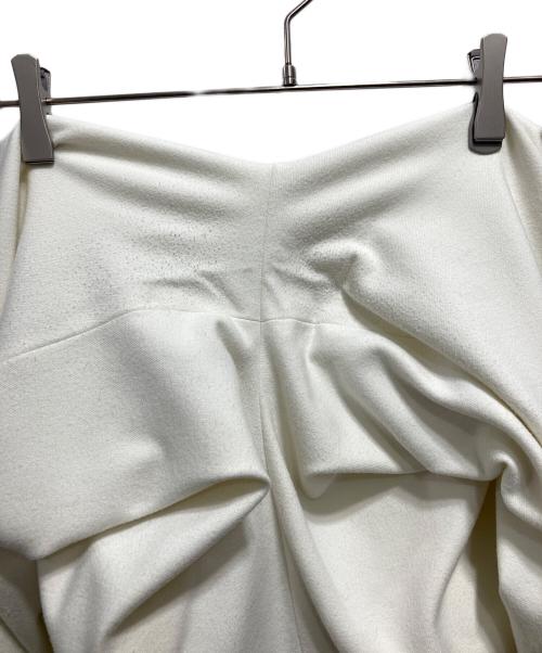 Curensology（カレンソロジー）Curensology (カレンソロジー) ウールライクイージーパンツ アイボリー サイズ:Freeの古着・服飾アイテム