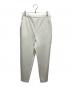 Curensology（カレンソロジー）の古着「ウールライクイージーパンツ」｜アイボリー