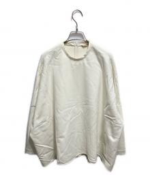 Curensology（カレンソロジー）の古着「ウールライク ワイドプルオーバー」｜アイボリー