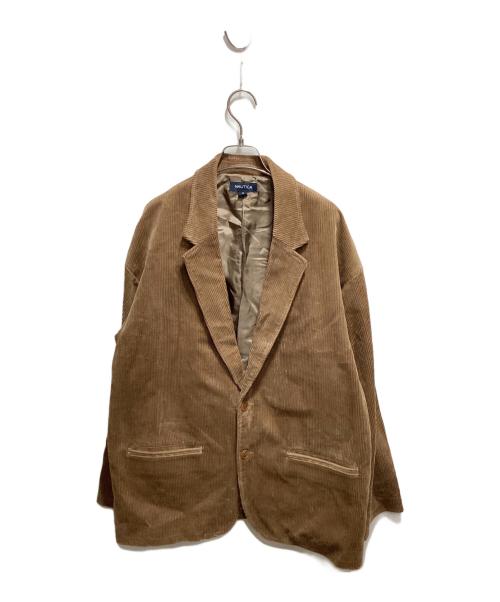 NAUTICA（ノーティカ）NAUTICA (ノーティカ) FREAK'S STORE (フリークストア) コーデュロイテーラードジャケット ブラウン サイズ:Ⅿの古着・服飾アイテム