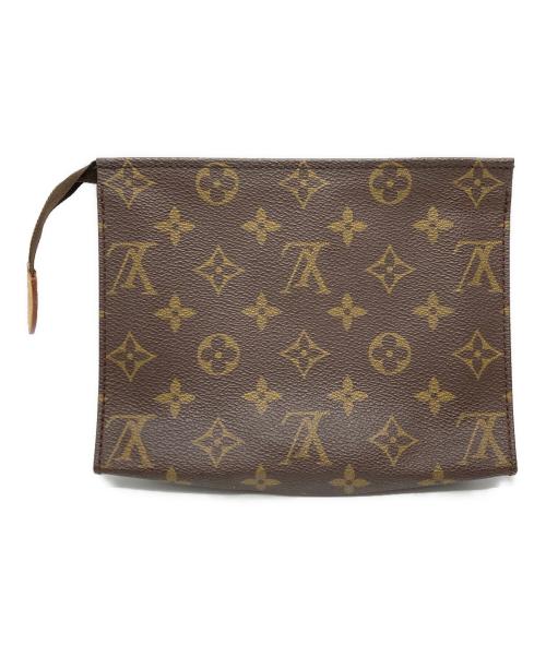 LOUIS VUITTON（ルイ ヴィトン）LOUIS VUITTON (ルイ ヴィトン) ポシェットトワレット19/M47544 ブラウンの古着・服飾アイテム