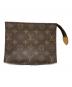 LOUIS VUITTON (ルイ ヴィトン) ポシェットトワレット19/M47544 ブラウン：18000円