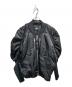 DIESEL（ディーゼル）の古着「オーバー ボンバージャケット」｜ブラック