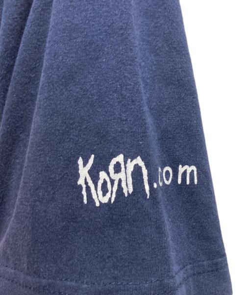 giant（ジャイアント）GIANT (ジャイアント) バンドTシャツ/KORN ISSUES ネイビー サイズ:Lの古着・服飾アイテム