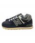 NEW BALANCE (ニューバランス) ローカットスニーカー/U574RUS ネイビー サイズ:27.5 未使用品：8000円