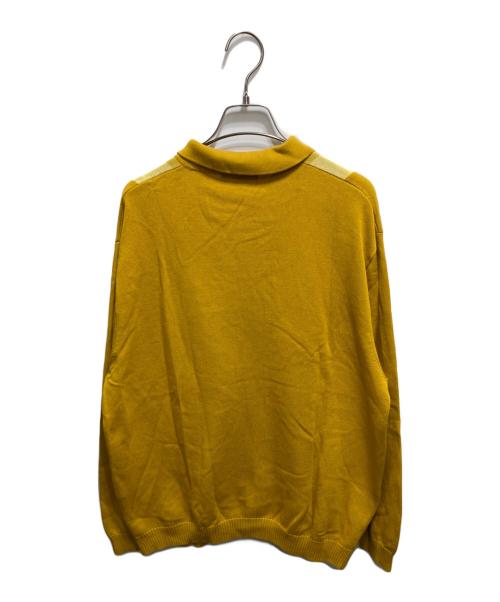 SUPREME（シュプリーム）Supreme (シュプリーム) 20SS Stars Zip Up Sweater Polo イエロー サイズ:Lの古着・服飾アイテム