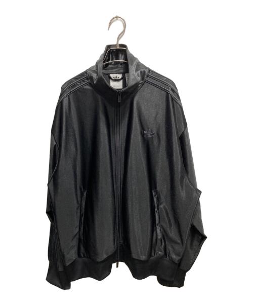 adidas（アディダス）adidas (アディダス) オーバーサイズ ファイヤーバード トラックトップ ブラック サイズ:XLの古着・服飾アイテム