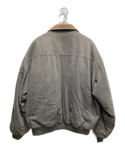 ST JOHN'S BAY（セントジョンズベイ）ST JOHN'S BAY (セントジョンズベイ) 90s 襟コーズ中綿ジャケット グレー サイズ:Lの古着・服飾アイテム