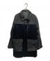 C DIEM（カルペディエム）の古着「ステンカラーキルティングコンビコート」｜ブラック