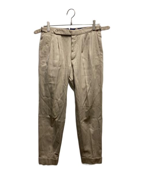 G.T.A（ジーティーアー）G.T.A (ジーティーアー) サイドアジャスター2タックスラックス/HERRICK ベージュ サイズ:44の古着・服飾アイテム