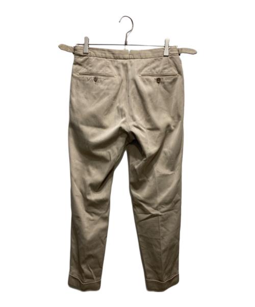G.T.A（ジーティーアー）G.T.A (ジーティーアー) サイドアジャスター2タックスラックス/HERRICK ベージュ サイズ:44の古着・服飾アイテム
