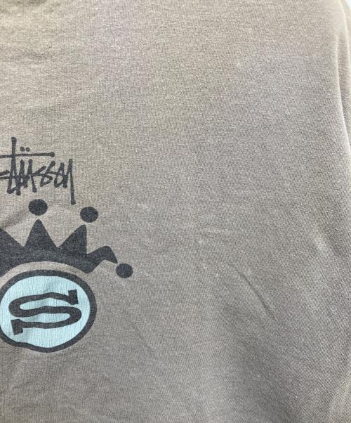 stussy（ステューシー）stussy (ステューシー) 90s 折れクラウンTシャツ グリーン サイズ:Lの古着・服飾アイテム