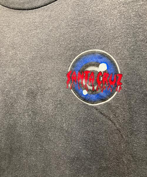 NHS（エヌエイチエス）NHS (エヌエイチエス) SANTA CRUZ (サンタクルーズ) 90～00s ヴィンテージ ROB ROSKOPP プリントTシャツ ブラック サイズ:Mの古着・服飾アイテム