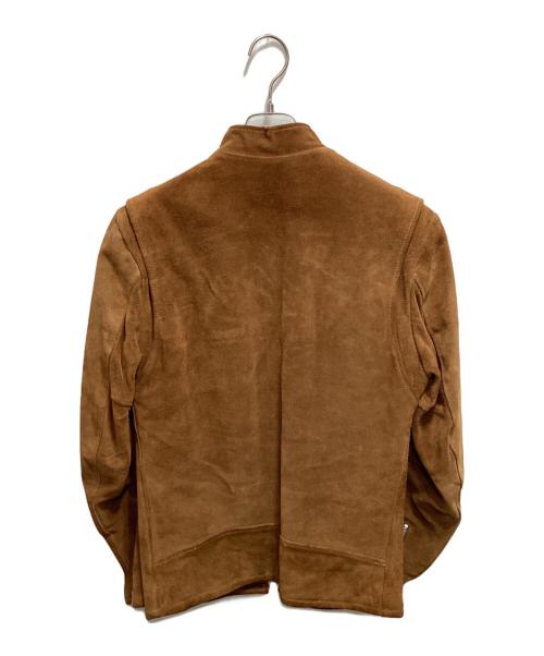 SCHOTT BROS.（ショット）SCHOTT BROS. (ショットブロス) スエードレザーライダースジャケット ブラウン サイズ:36の古着・服飾アイテム