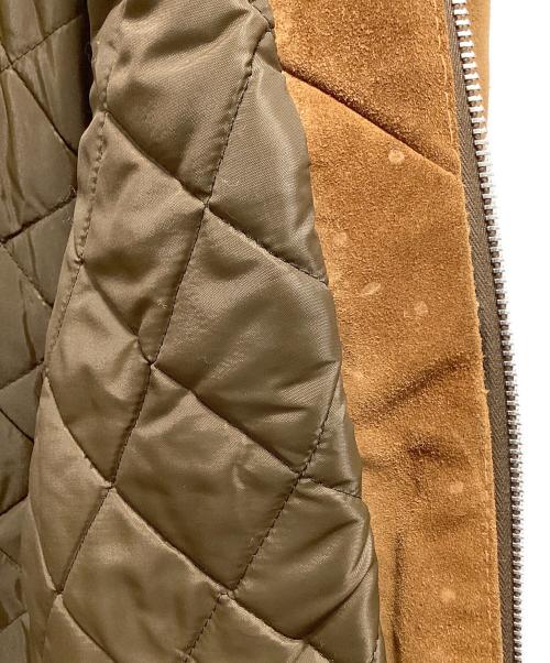 SCHOTT BROS.（ショット）SCHOTT BROS. (ショットブロス) スエードレザーライダースジャケット ブラウン サイズ:36の古着・服飾アイテム