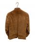 SCHOTT BROS. (ショットブロス) スエードレザーライダースジャケット ブラウン サイズ:36：25000円