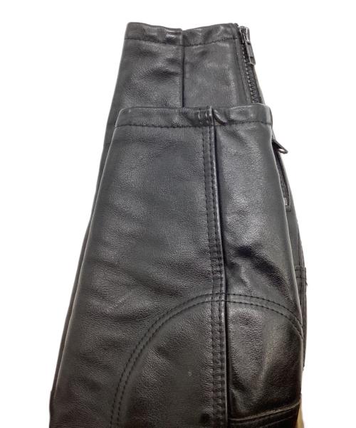 FURYGAN（フュリガン）FURYGAN (フュリガン) フランス製 レザーライダースジャケット ブラック サイズ:Mの古着・服飾アイテム