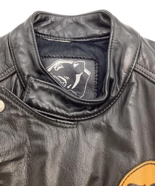 FURYGAN（フュリガン）FURYGAN (フュリガン) フランス製 レザーライダースジャケット ブラック サイズ:Mの古着・服飾アイテム