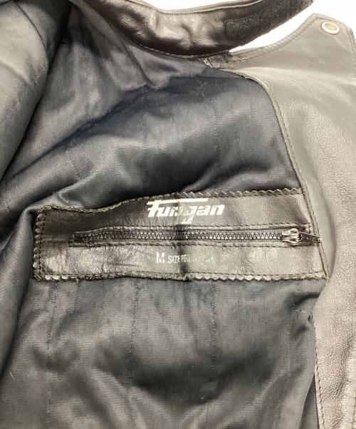 FURYGAN（フュリガン）FURYGAN (フュリガン) フランス製 レザーライダースジャケット ブラック サイズ:Mの古着・服飾アイテム