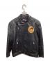 FURYGAN（フュリガン）の古着「フランス製 レザーライダースジャケット」｜ブラック