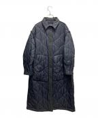 T coatティーコート）の古着「キルティングコート T38 LIGHT」｜ブラック