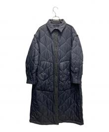 T coat（ティーコート）の古着「キルティングコート T38 LIGHT」｜ブラック