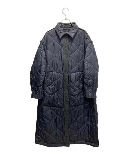 T coat（ティーコート）T coat (ティーコート) キルティングコート T38 LIGHT ブラック サイズ:42の古着・服飾アイテム