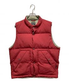 Snow peak（スノーピーク）の古着「ダウンベスト」｜レッド