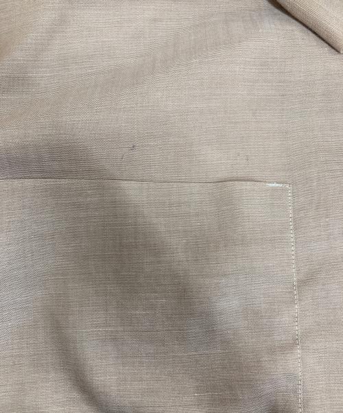 Sears（シアーズ）Sears (シアーズ) 60s～70s PERMA PREST ヴィンテージオープンカラーシャツ ベージュ サイズ:Sの古着・服飾アイテム