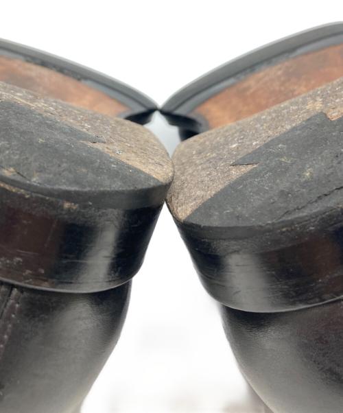 SHETLAND FOX（シェットランドフォックス）SHETLAND FOX (シェットランドフォックス) ストレートチップシューズ/ブリストル ブラック サイズ:5 1/2の古着・服飾アイテム