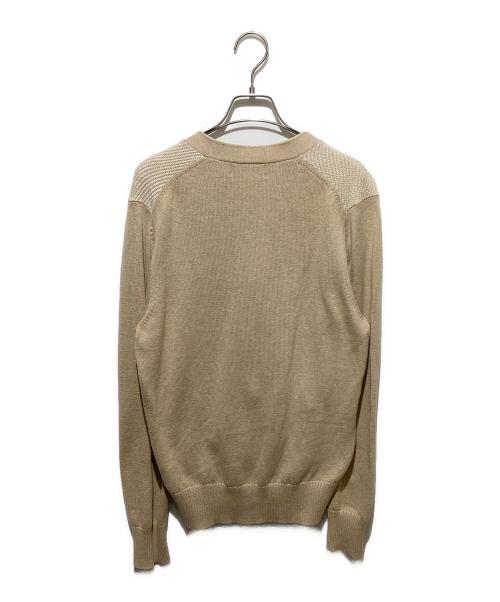 BROOKS BROTHERS（ブルックスブラザーズ）BROOKS BROTHERS (ブルックスブラザーズ) Vネックカーディガン ベージュ サイズ:Sの古着・服飾アイテム
