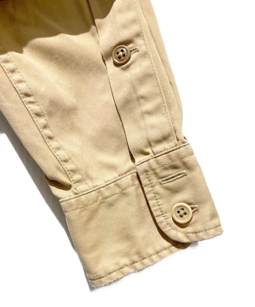 RRL（ダブルアールエル）RRL (ダブルアールエル) エポレットシャツ ベージュ サイズ:ＸＳの古着・服飾アイテム