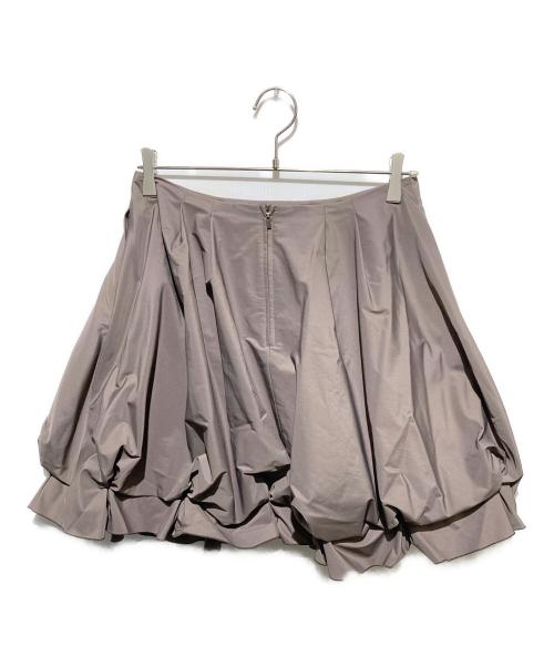 FOXEY NEWYORK（フォクシーニューヨーク）FOXEY NEWYORK (フォクシーニューヨーク) デザインスカート グレー サイズ:42の古着・服飾アイテム