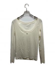 anuans（アニュアンス）の古着「バックオープンシアーカットトップス」｜アイボリー