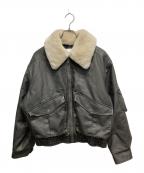 SLYスライ）の古着「ウォッシュド パッファー ブルゾン」｜ブラック