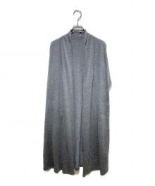 Y's for living（ワイズフォーリビング）の古着「ロングカーディガン」｜グレー