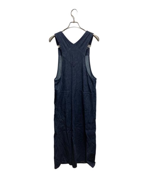 TABASA（タバサ）TABASA (タバサ) 6.5ozムラ糸デニムジャンパースカート インディゴ サイズ:-の古着・服飾アイテム