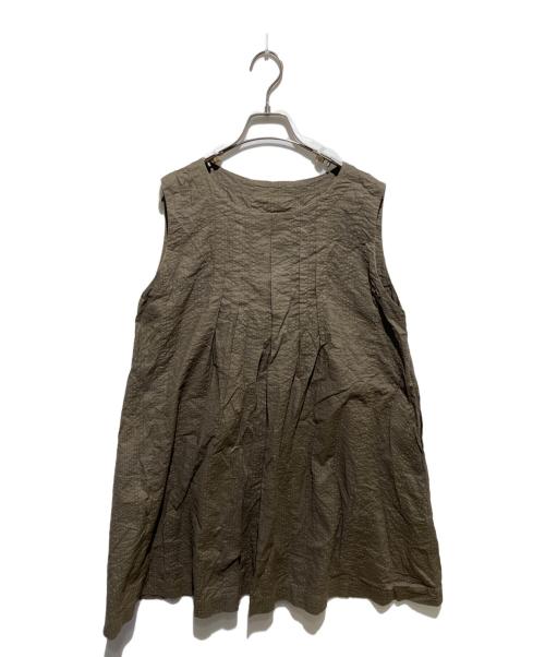 Y's for living（ワイズフォーリビング）Y's for living (ワイズフォーリビング) ブラウスワンピース カーキ サイズ:-の古着・服飾アイテム