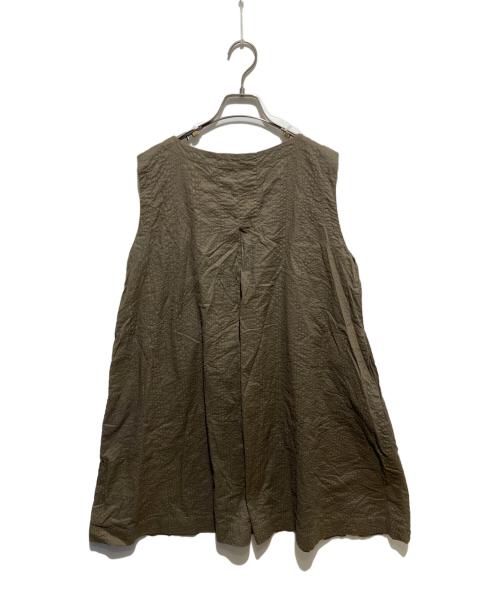 Y's for living（ワイズフォーリビング）Y's for living (ワイズフォーリビング) ブラウスワンピース カーキ サイズ:-の古着・服飾アイテム