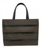 CELINEセリーヌ）の古着「マカダム柄トートバッグ」｜ブラウン