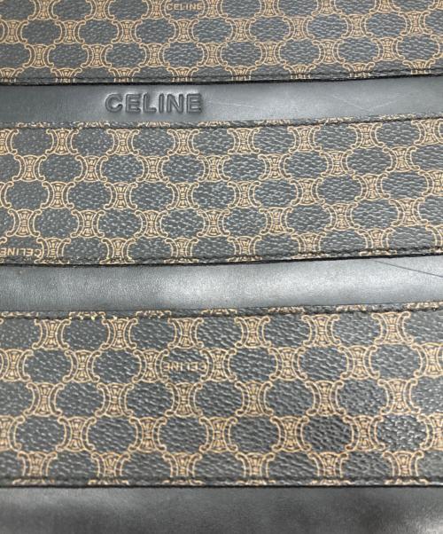 CELINE（セリーヌ）CELINE (セリーヌ) マカダム柄トートバッグ ブラウンの古着・服飾アイテム