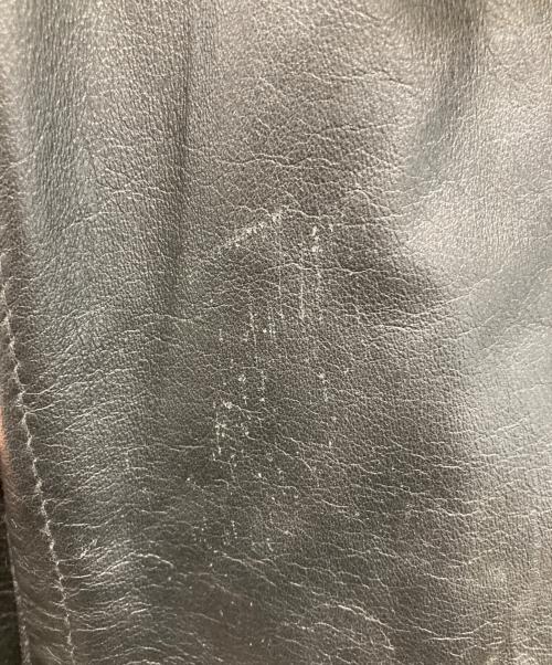 STRATH CONAR（ストラスコナー）STRATH CONAR (ストラスコナー) レザージャケット ブラック サイズ:Ⅿの古着・服飾アイテム