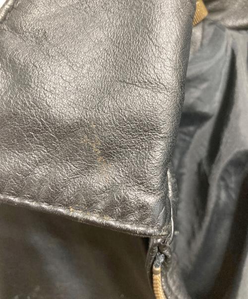 STRATH CONAR（ストラスコナー）STRATH CONAR (ストラスコナー) レザージャケット ブラック サイズ:Ⅿの古着・服飾アイテム