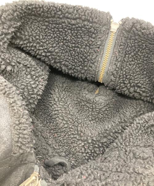 PERVERZE（パーバーズ）PERVERZE (パーバーズ) スタンドカラームートンジャケット ブラック サイズ:FREEの古着・服飾アイテム