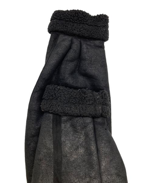 PERVERZE（パーバーズ）PERVERZE (パーバーズ) スタンドカラームートンジャケット ブラック サイズ:FREEの古着・服飾アイテム