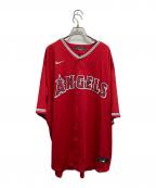 NIKEナイキ）の古着「ゲームシャツ」｜レッド
