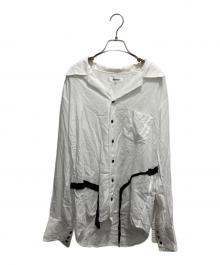 sulvam（サルバム）の古着「Tencel open collar shirt」｜ホワイト
