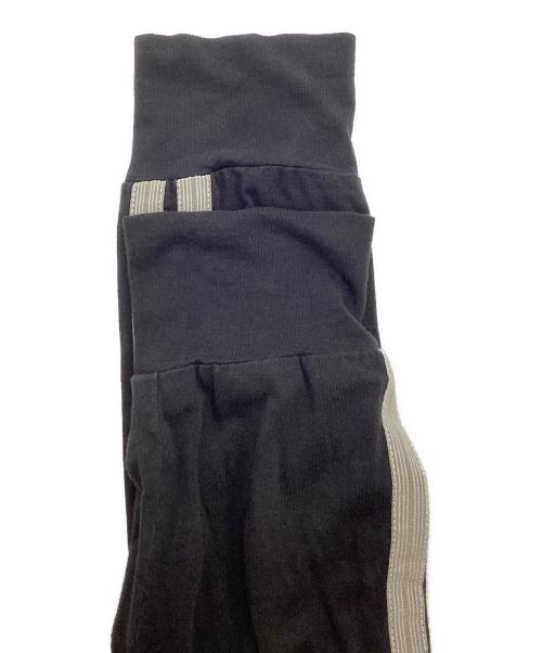 Y-3（ワイスリー）Y-3 (ワイスリー) サイドライン袖切替ジップシャツ ブラック サイズ:Ⅿの古着・服飾アイテム